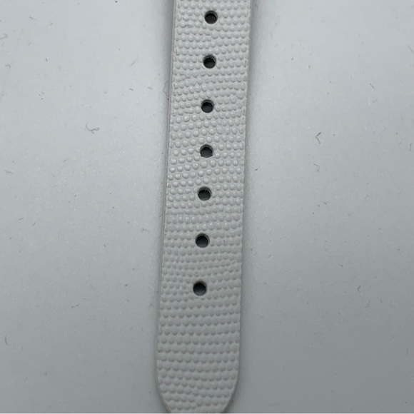 TED BAKER Women's Seerena Leather Strap Watch In White/ Gold - Picture 10 of 12